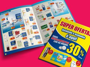 Tabloides de ofertas.